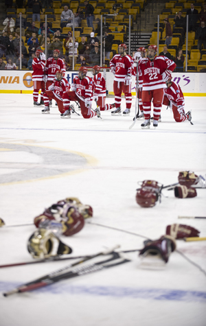 Beanpot loss 2012 Beanpot tournament