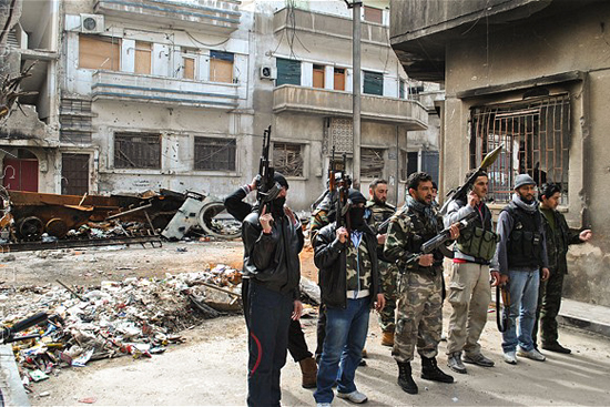 Syria, Syrian rebels, homs, syria uprising, David Narsessian author Genocide and Political Groups book