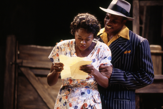 Viola Davis and Keith David, Seven Guitars Viola Davis and Keith David in Seven Guitars by August Wilson