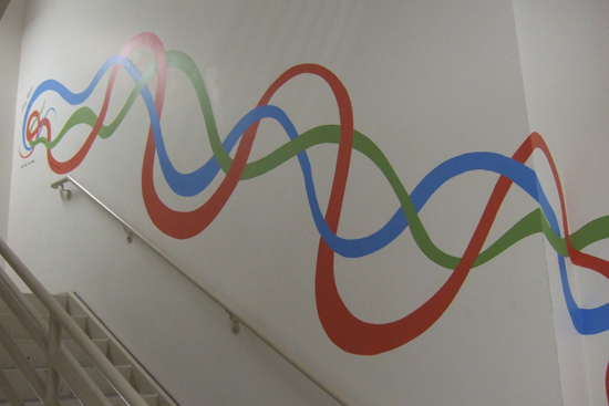 Theadora Swenson, interactive stairwell, Boston University Undergraduate Research Opportunities Program UROP