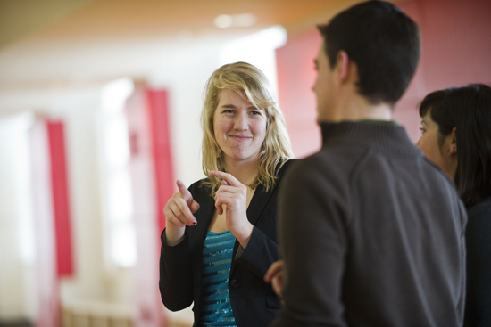 Tory Sampson, Boston University, deaf college students community, ASL