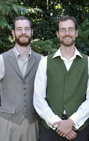 Will and Tom Lautzenheiser, wedding portrait Will Lautzenheiser, Tom Lautzenheiser