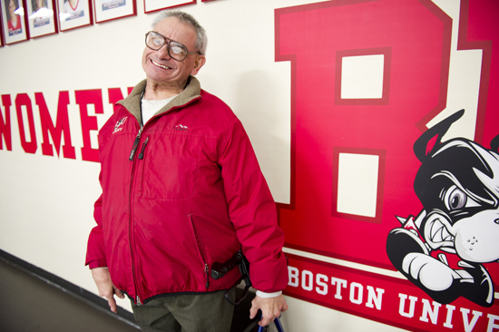 Elliot Driben, Mayor of Terrier Nation, Elliot Driben Lobby at Case Gym Boston University