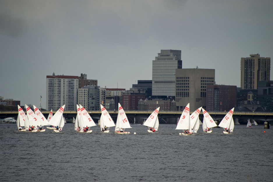 Boston University BU Sailboats