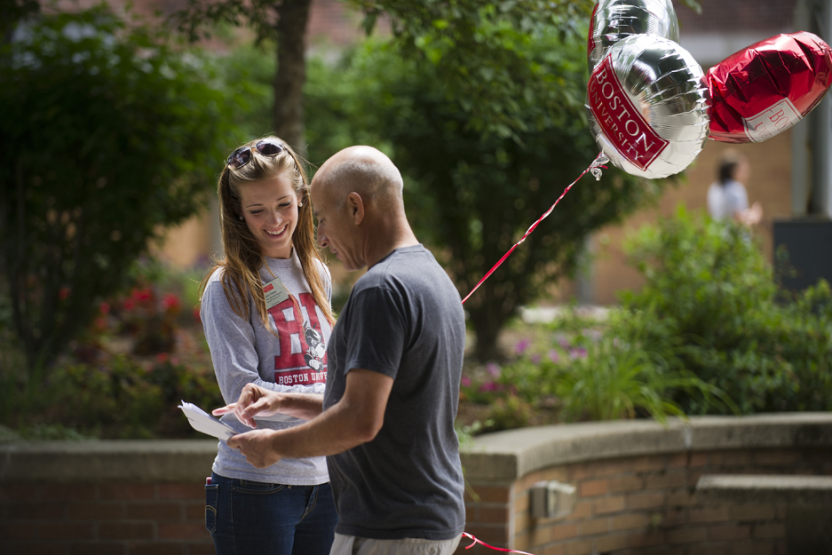 Boston University summer orientation 2012