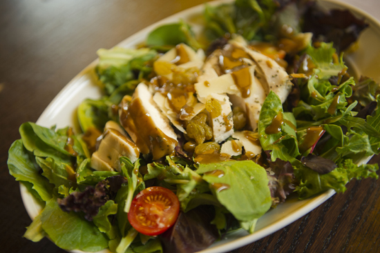 chicken salad at South End Buttery, places to eat lunch in Boston, BU MED campus, cafe salads