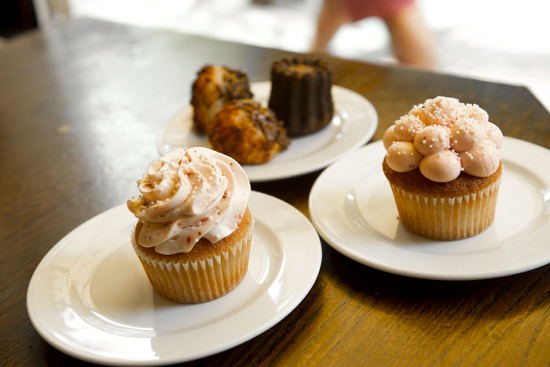 cupcakes at South End Buttery, places to eat lunch in Boston, BU MED campus, cafe and bakery desserts
