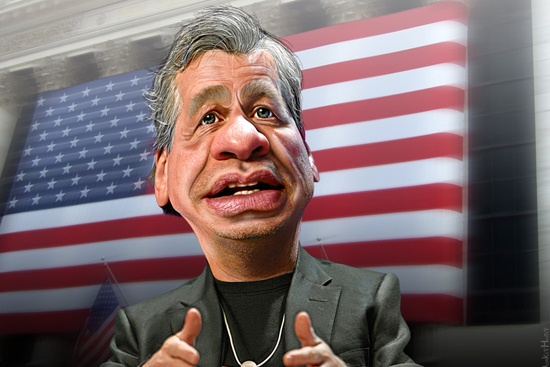 Jamie Dimon caricature Jamie Dimon, Chief Executive Officer CEO of JPMorgan Chase bank