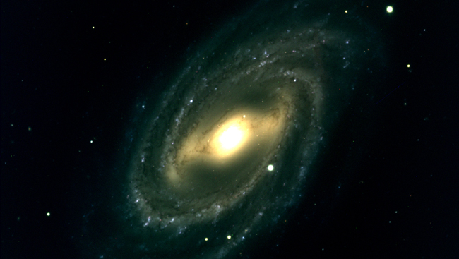 galaxy M109 seen from The Discovery Channel telescope, Lowell Observatory, Flagstaff, Arizona