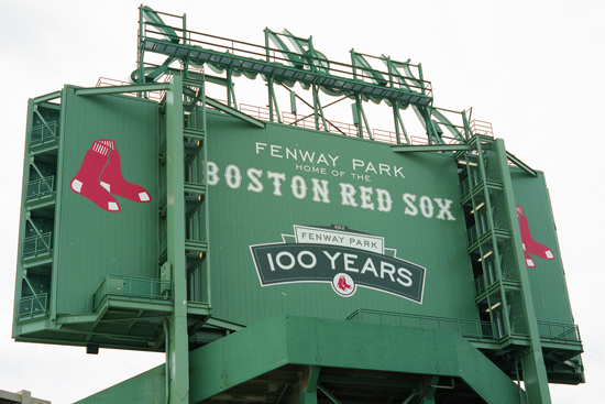 Boston University College of General Studies Baseball Summer Institute Fenway Park 100 year centennial anniversary, Boston Red Sox