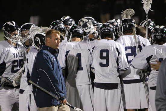 Boston University BU Terriers Men's Lacrosse Head Coach, Ryan Polley, Yale University