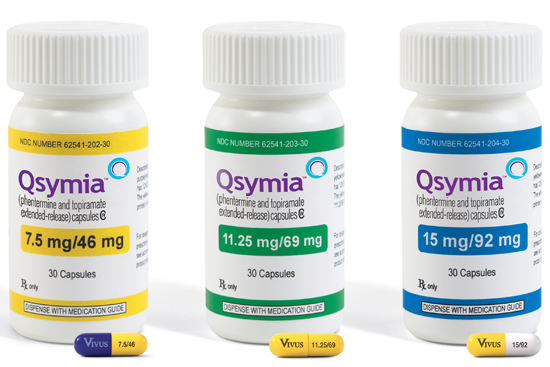 More effective or qsymia is phentermine which