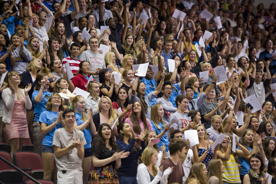 Boston University Class of 2016 matriculation ceremony