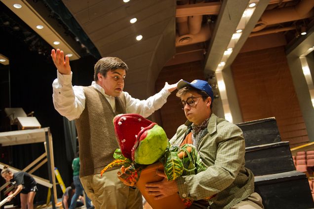 Boston University BU Stage Troupe, Little Shop of Horrors, parents weekend, Tsai Performance Center 