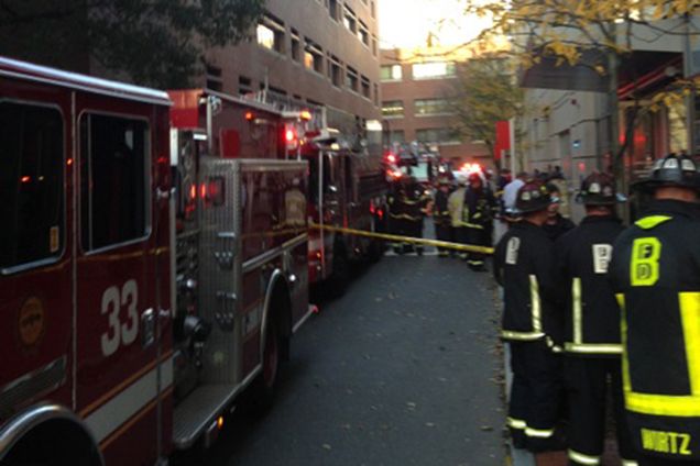 Acid Chemical Spill at Boston University BU Life Science & and Engineering Building