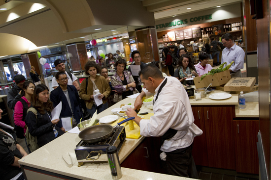 Executive Chef Adam Pagan, Boston University BU Dining Services Improv CSA class, improvised cooking, farm share CSA community supported agriculture