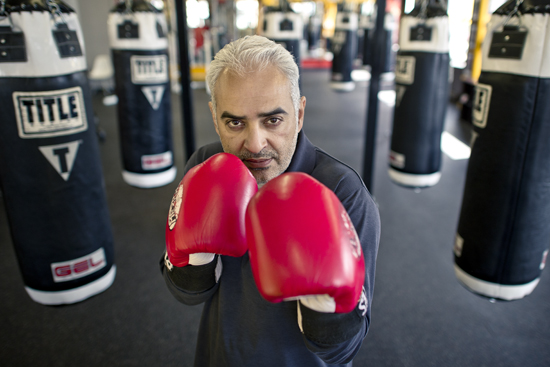 Sassan Tabatabai, boxing coach The Ring boxing club Boston, Boston University BU College of Arts and Sciences CAS department of modern languages and comparative literature lecturer in Persian