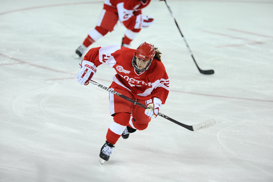 Jill Cardella, co-captain Boston University BU Terriers women's ice hockey team