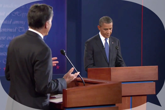 United States presidential debates 2012, student opinion