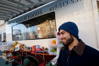 Sevan Chorluyan, Bell Tower Foods grocery food truck, Boston