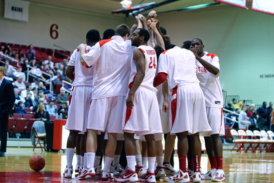 BU Terriers men's basketball team 2012 season opening game