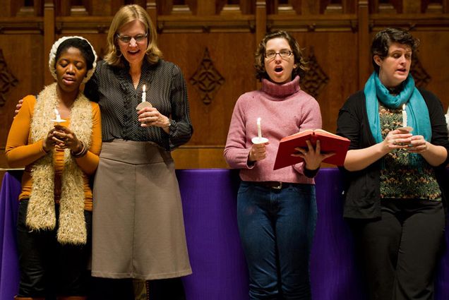 Marsh Chapel vigil, Sandy Hook Elementary tragedy, student organized vigil