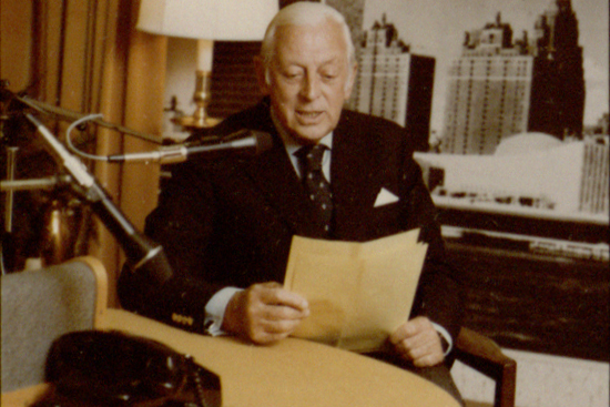Boston University BU, Alistair Cooke, Masterpiece Theatre, Letter from America, manuscript archive BU’s Howard Gotlieb Archival Research Center HGARC, BBC BU collaboration