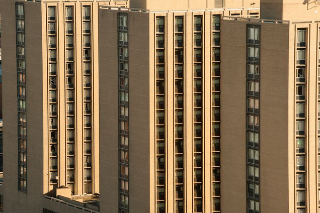 Boston University BU, Warren Towers residence hall