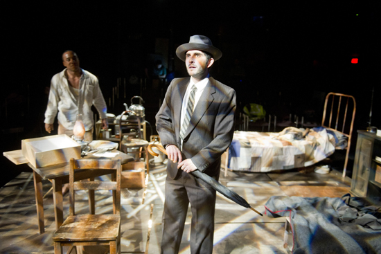 Blood Knot, Hampton Fluker and Mason Sand, Boston University BU College of Fine Arts Boston Center for American Performance BCAP