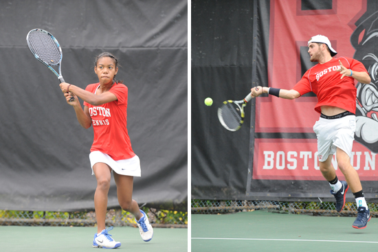 Boston University BU Terriers, men's tennis, women's tennis