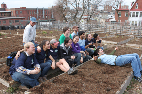 Boston University BU, Alternate Spring Break ASB, Reading, Pennsylvania, social justice, sustainability, community garden, Berks County Conservancy, Angelica Creek Park Environmental Exploration Center