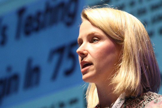 Marissa Mayer, CEO Yahoo, working from home working at home policy policies
