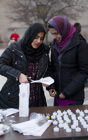 Islam Awareness Month, Light the Night Islam Awareness Month, Light the Night, Islamic Society of BU
