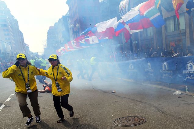 117th Annual Boston Marathon Explosions, April 15, 2013