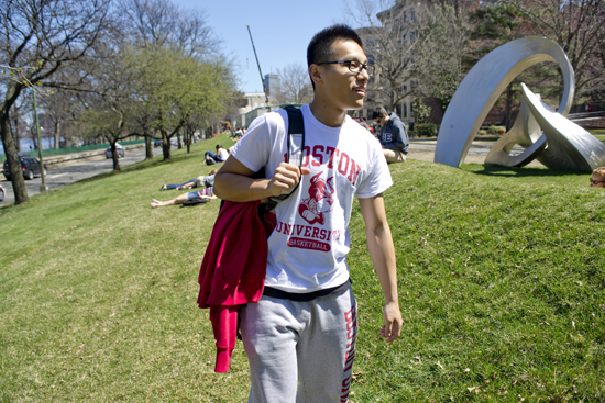 Lili Gu, Boston University international students, Chinese students