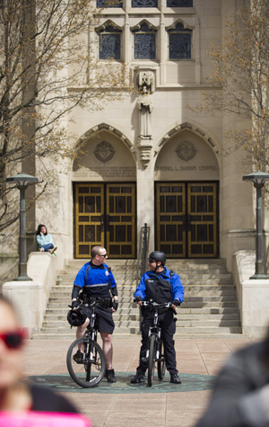 Karl Osborn and Mike Vanaria, Boston University Police Department BUPD
