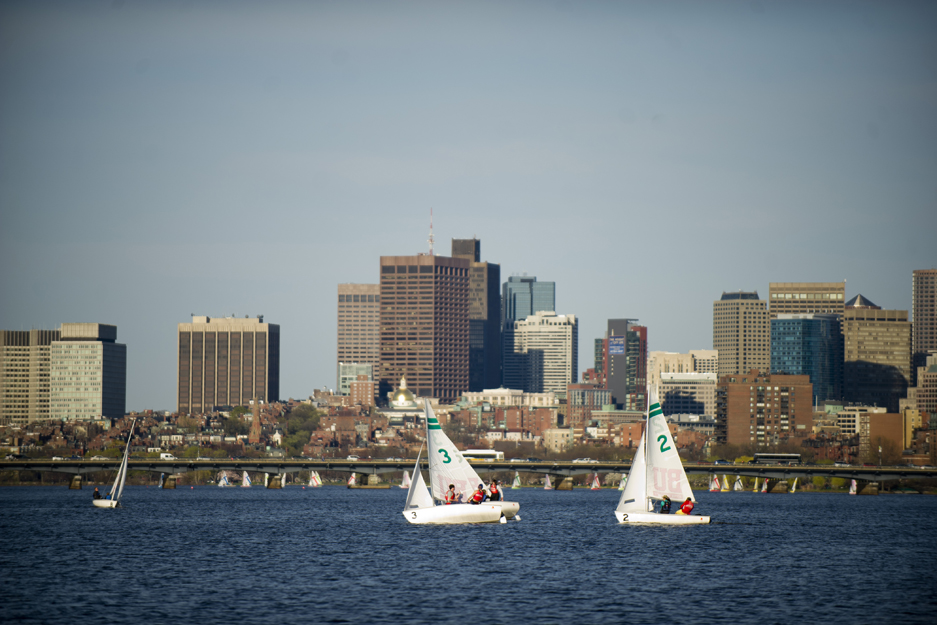 Boston University sailing team, Charles River
