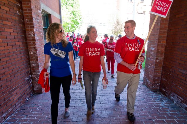 Boston University BU, School of Public Health SPH, marathon student runners, Finish the Race 