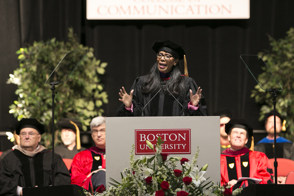 Boston University BU, College of Communication COM, 2013 convocation speaker, Judy Smith
