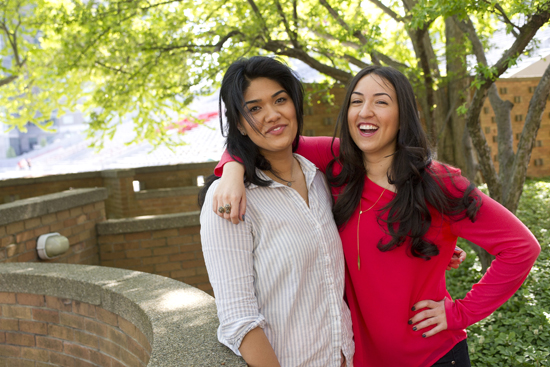 Shayna Mizrahi and Ashley Yaraghi, Boston University BU Class of 2013