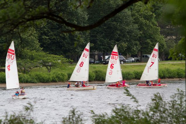 Boston University BU, sailing, Charles River