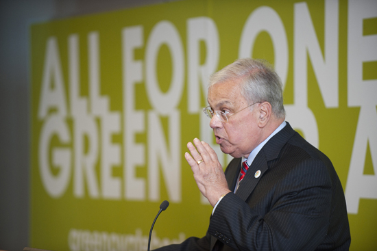 Greenovate Boston Awards, Mayor Thomas M. Menino Boston Mayor Thomas M. Menino, Greenovate Boston Awards