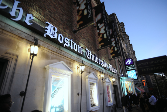 Boston University BU theatre, Huntington Theatre Company, Tony awards