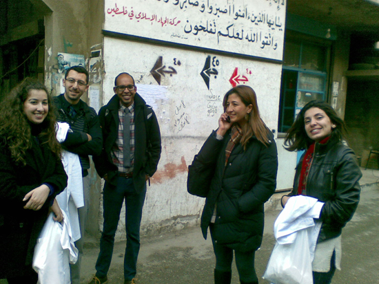 Ashish Premkumar at Volunteer Outreach Clinic in the Shatila refugee camp in Beirut, Lebanon, women's health in refugee camps