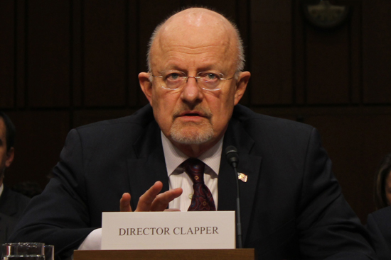 James Clapper, Director of United States National Intelligence, National Security Agency NSA