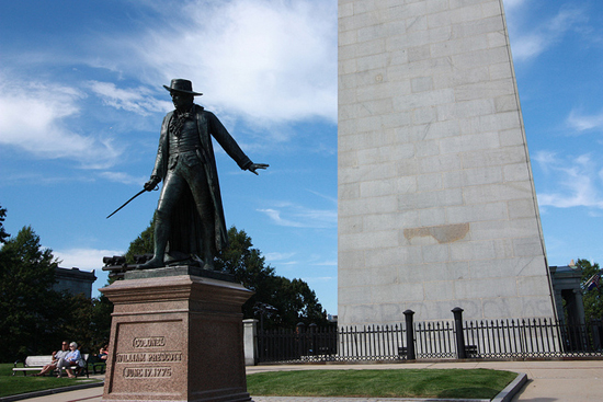 Boston University BU, local things to do in Boston, Bunker Hill Day, monument historical tour