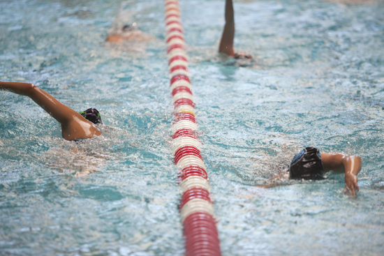 Olympic size swimming pool, Boston University Fitness and Recreation Center, BU FitRec