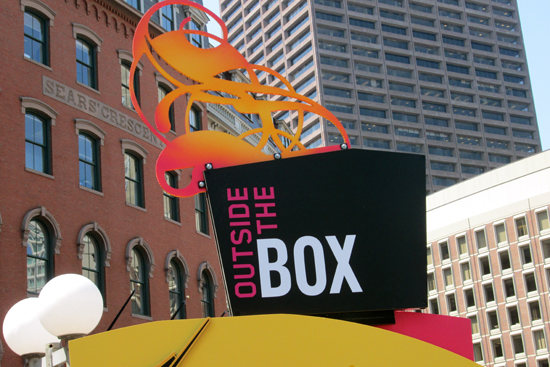 Outside the Box free performing arts festival, Forklift Food Fest, Boston