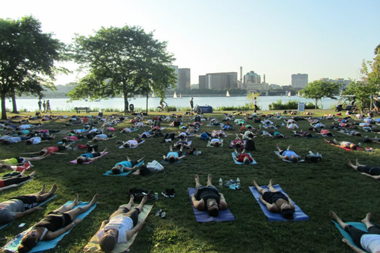 Boston University BU, things to do Boston, zumba yoga crossfit Esplanade Association, charles river campus, free exercise