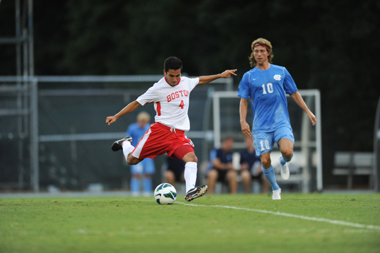 Anthony Ciccone, cocaptain, Boston University men's soccer, BU Terriers, Patriot League